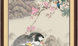 吃瓜群众国画图片素材图,国画中的吃瓜群众风情